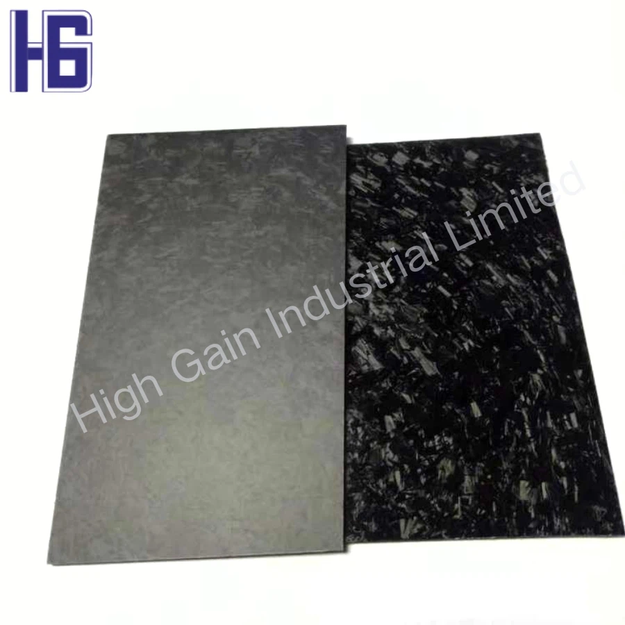 Carbon Fiber Large Cut Irregular Pattern Plate